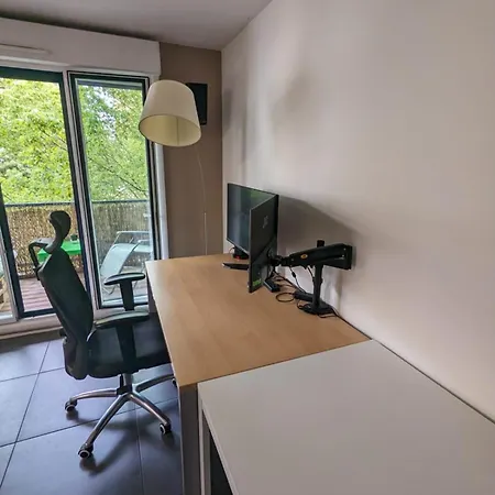 Haven Of Peace With Terrase In Appartement Nantes